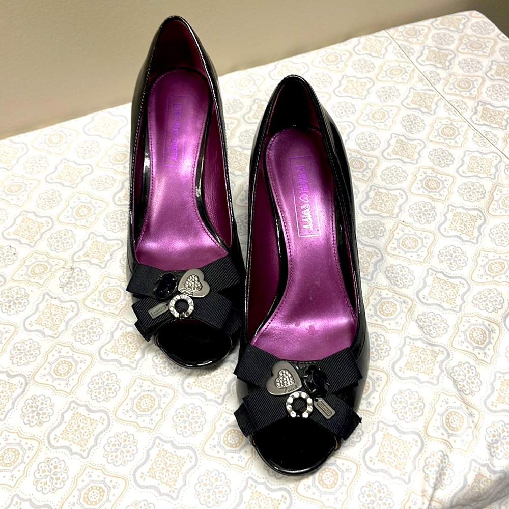 Coach poppy wedges
